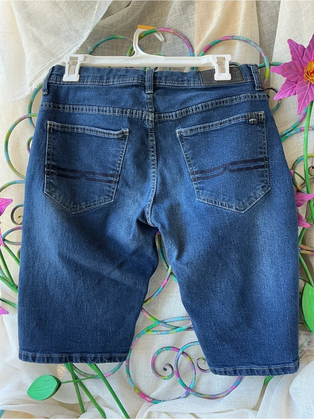 Buffalo David Bitton Indigo Wash Denim Shorts